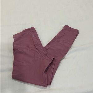 Lululemon Align Ribbed Leggings - dusty rose -
SIZE 4 - High Rise, 25" inseam